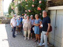 L'association François Guiguet en visite à la Maison Ravier à Morestel