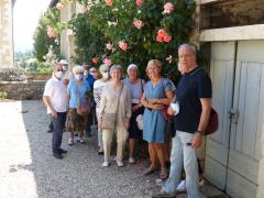 L'association François Guiguet en visite à la Maison Ravier à Morestel